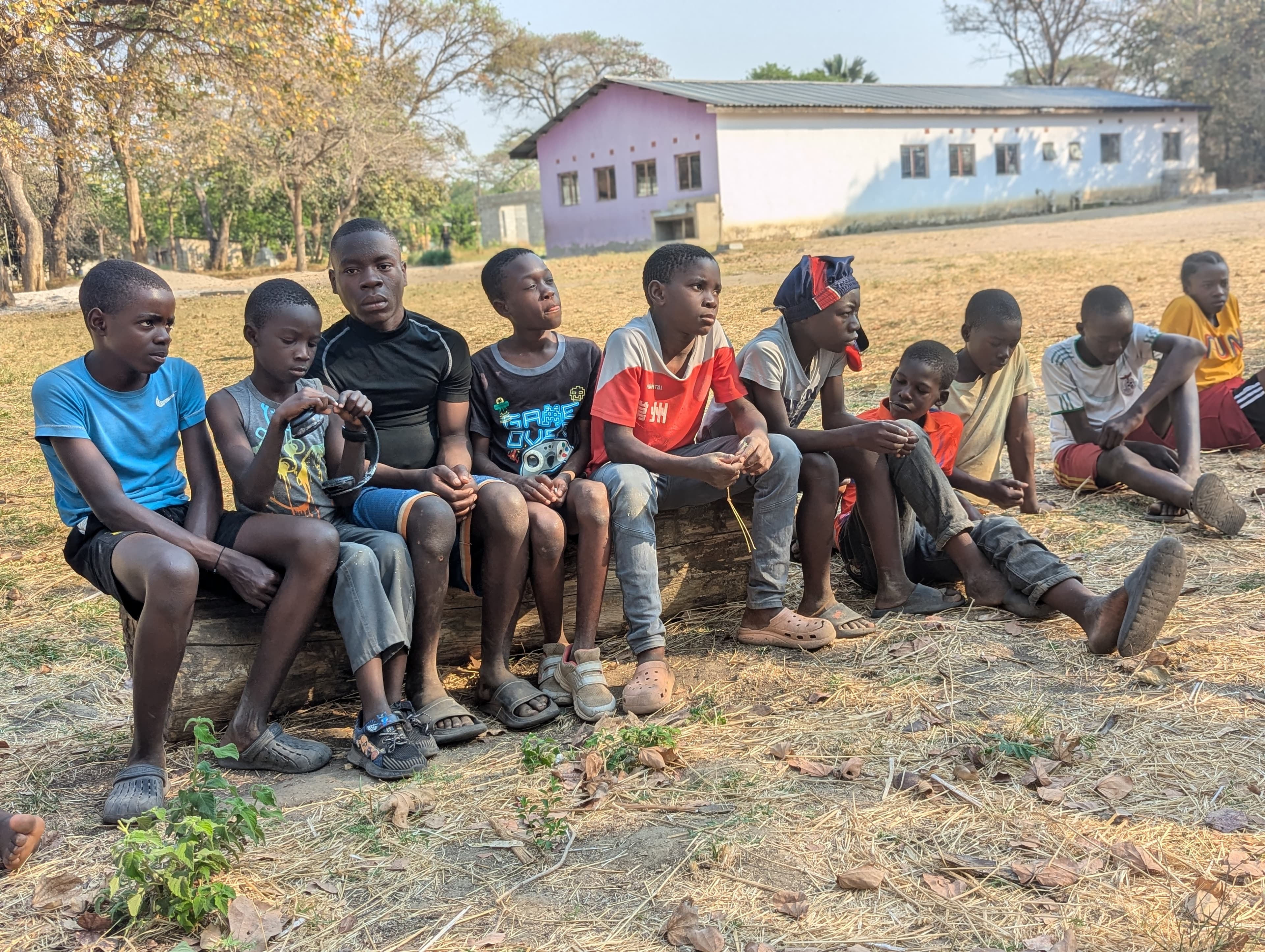 Inspired Football Academy players gathered for mentoring and discipleship